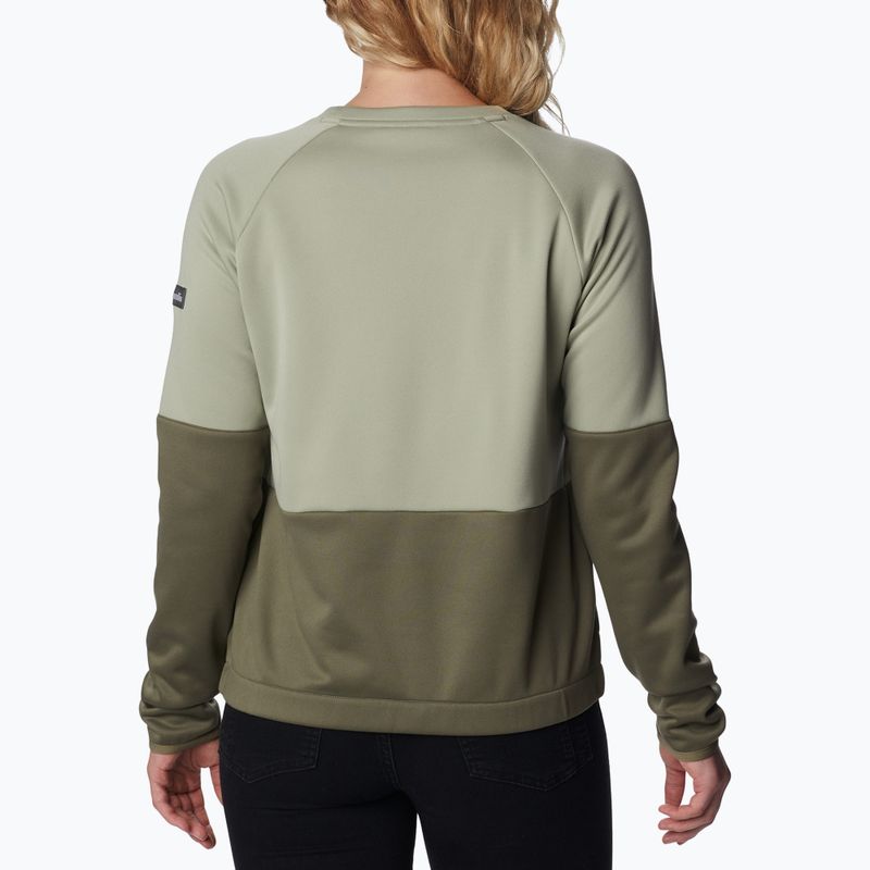 Bluza damska Columbia Windgates Crew safari/stone green 2