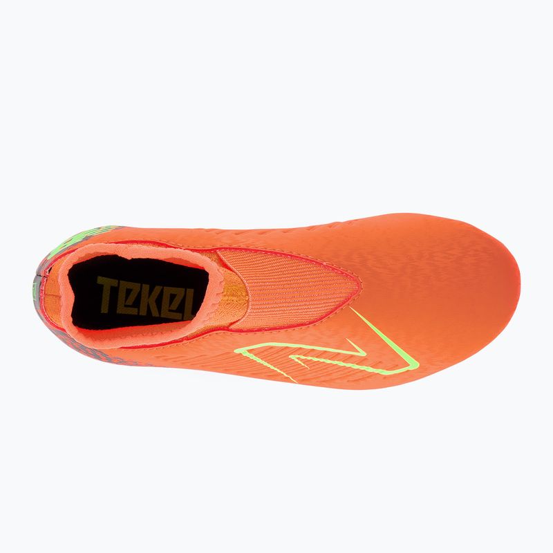 Buty piłkarskie dziecięce New Balance Tekela Magique V4+ FG neon dragonfly 13