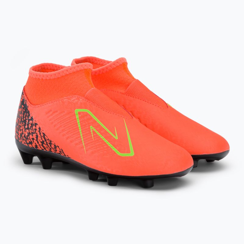 Buty piłkarskie dziecięce New Balance Tekela Magique V4+ FG neon dragonfly 4