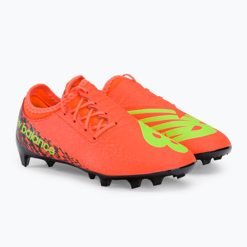 Buty piłkarskie dziecięce New Balance Furon Dispatch V7 FG neon dragonfly 4