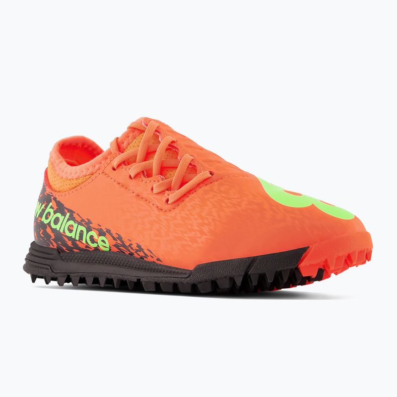 Buty piłkarskie dziecięce New Balance Furon v7 Dispatch JNR TF neon dragonfly 10