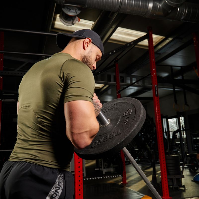 Obciążenie bumperowe olimpijskie XTREXO TRX-BMP005 5 kg czarne 8