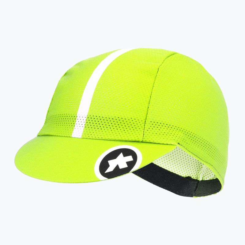 Czapka z daszkiem rowerowa ASSOS Cap optic yellow 6