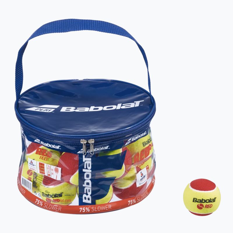 Piłki tenisowe Babolat Red Felt 117065 24 szt. yellow