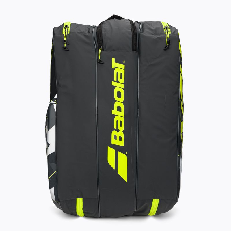 Torba tenisowa Babolat RH12 Pure Aero 73 l grey/yellow/white 3