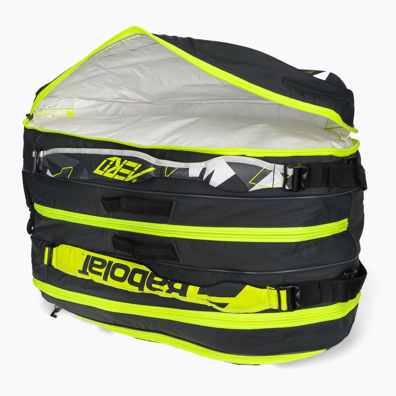 Torba tenisowa Babolat RH12 Pure Aero 73 l grey/yellow/white 5