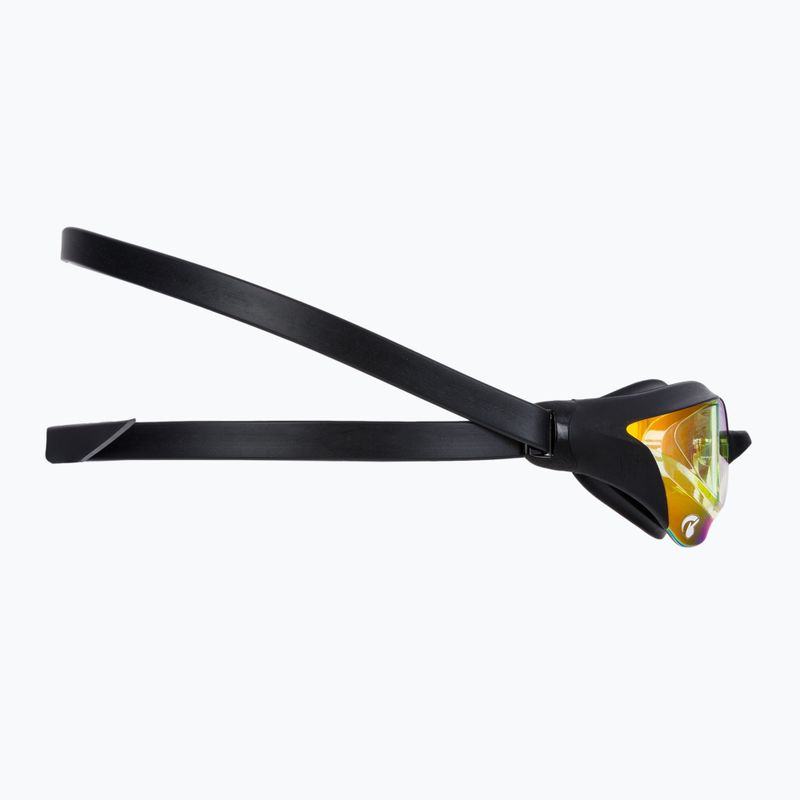 Okulary do pływania arena Cobra Core Swipe Mirror yellow copper/black 3