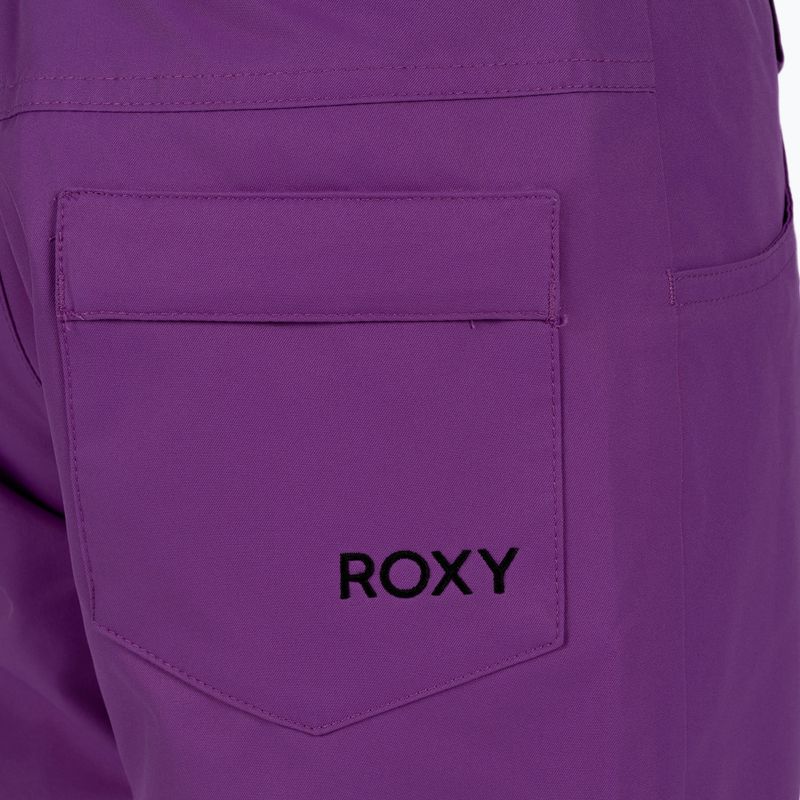 Spodnie snowboardowe dziecięce ROXY Diversion purple 6