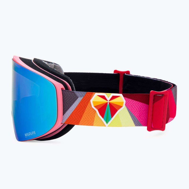 Gogle snowboardowe VonZipper Encore b4bc/wildlife stellar chrome 4