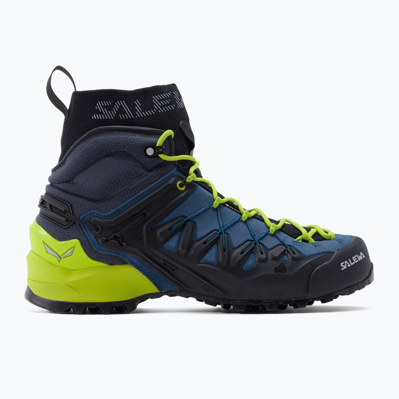 Buty podejściowe męskie Salewa Wildfire Edge Mid GTX poseidon/cactus 2
