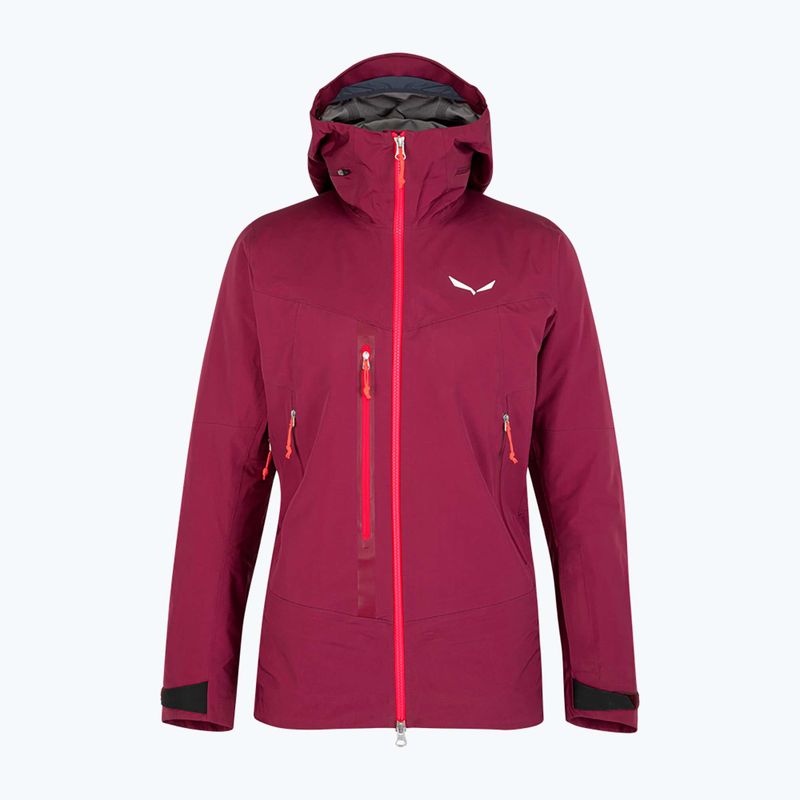 Kurtka przeciwdeszczowa damska Salewa Sella Responsive rhodo red 7
