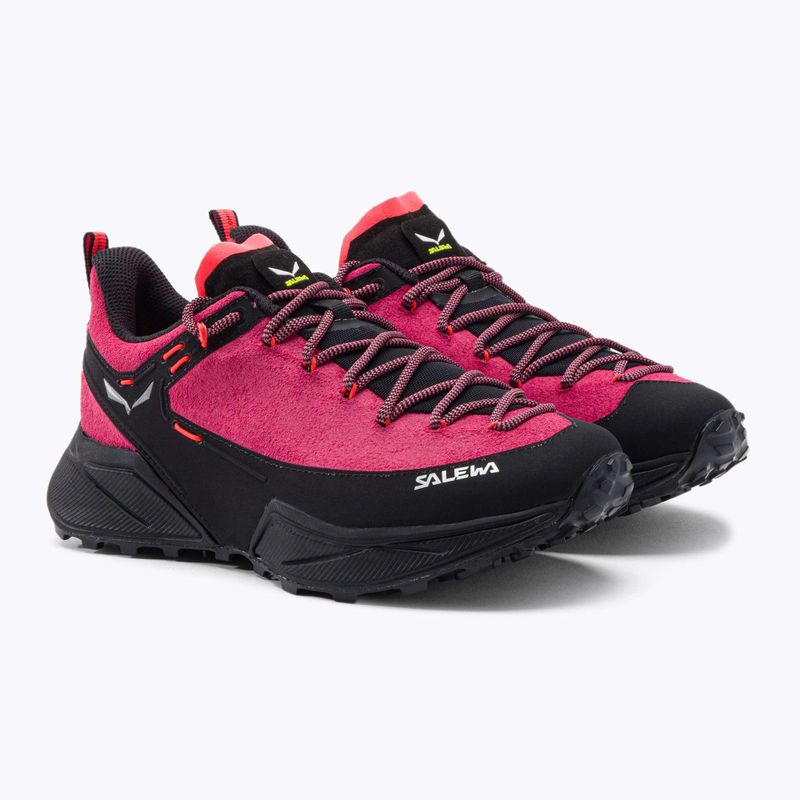 Buty trekkingowe  damskie Salewa Dropline Leather mauvemood/black 5