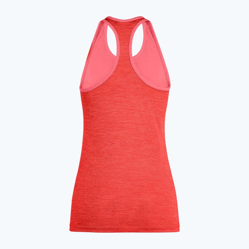 Koszulka trekkingowa damska Salewa Agner Hybrid Dry Tank calypso coral mel 5