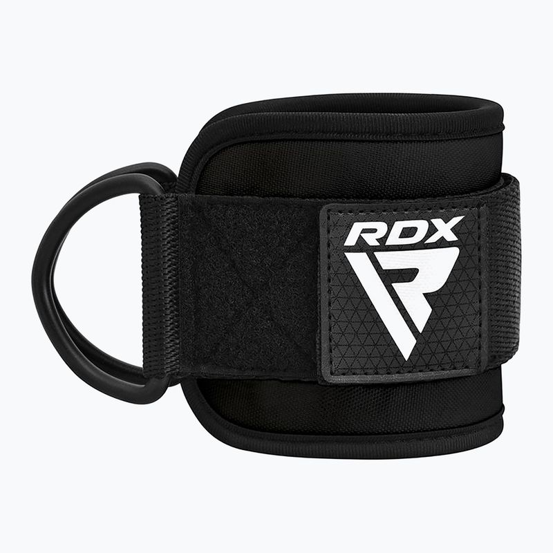 Paski z hakami na kostkę RDX Gym Ankle Pro A4 black 2