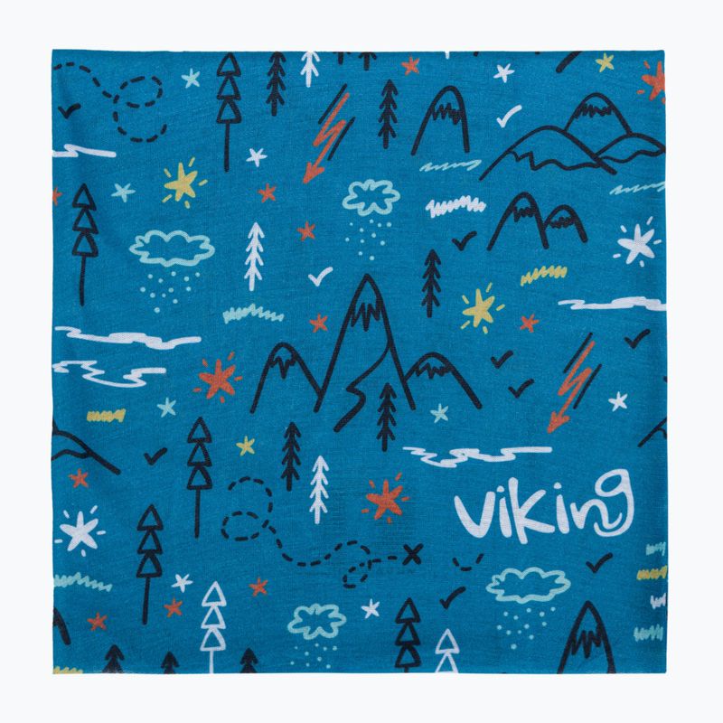 Chusta wielofunkcyjna dziecięca Viking 0258 Regular blue 2