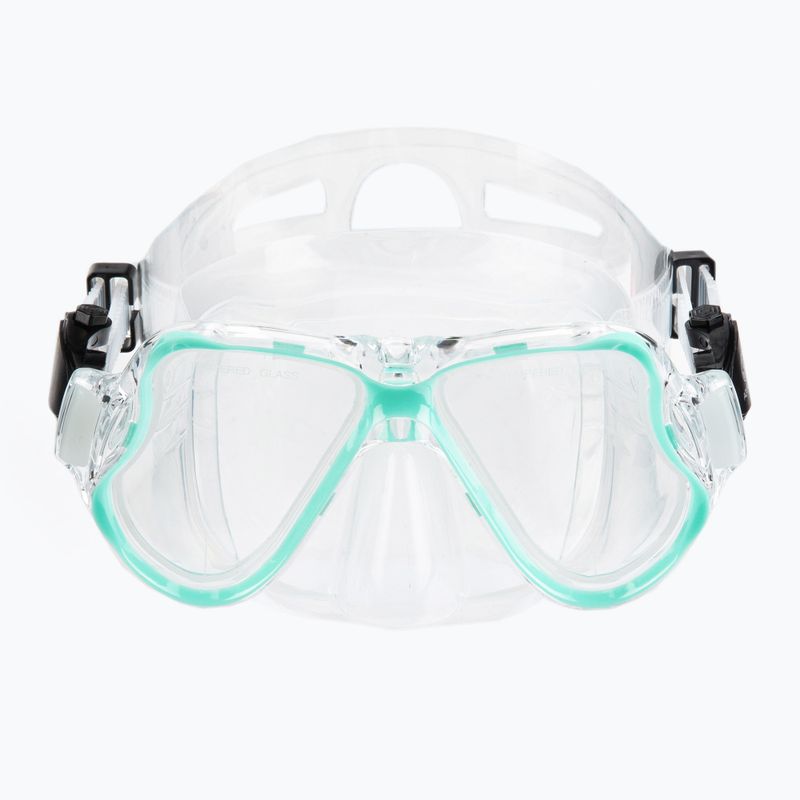 Zestaw do snorkelingu AQUASTIC MSA-01N niebieski 3