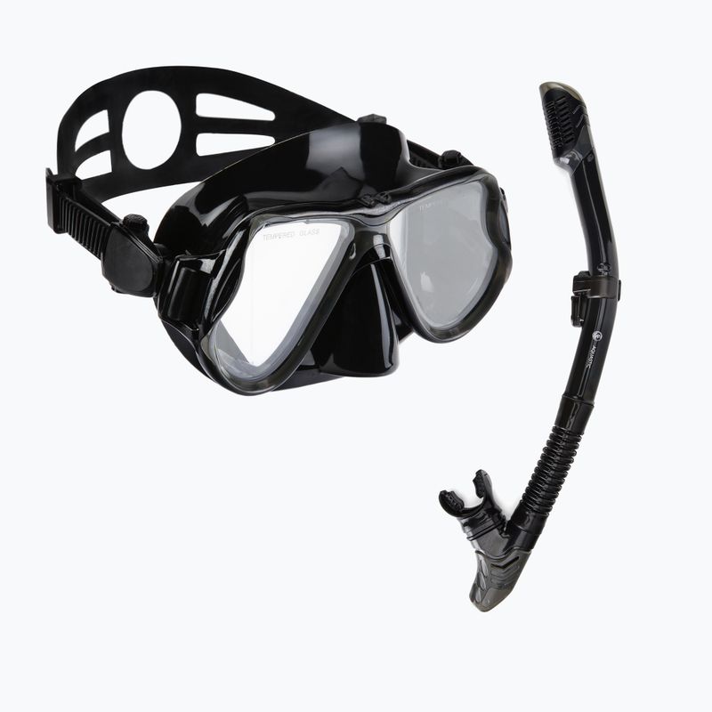 Zestaw do snorkelingu AQUASTIC MSA-01C czarny