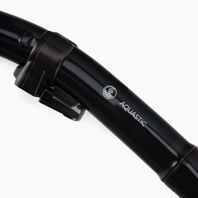 Zestaw do snorkelingu AQUASTIC MSA-01C czarny 10