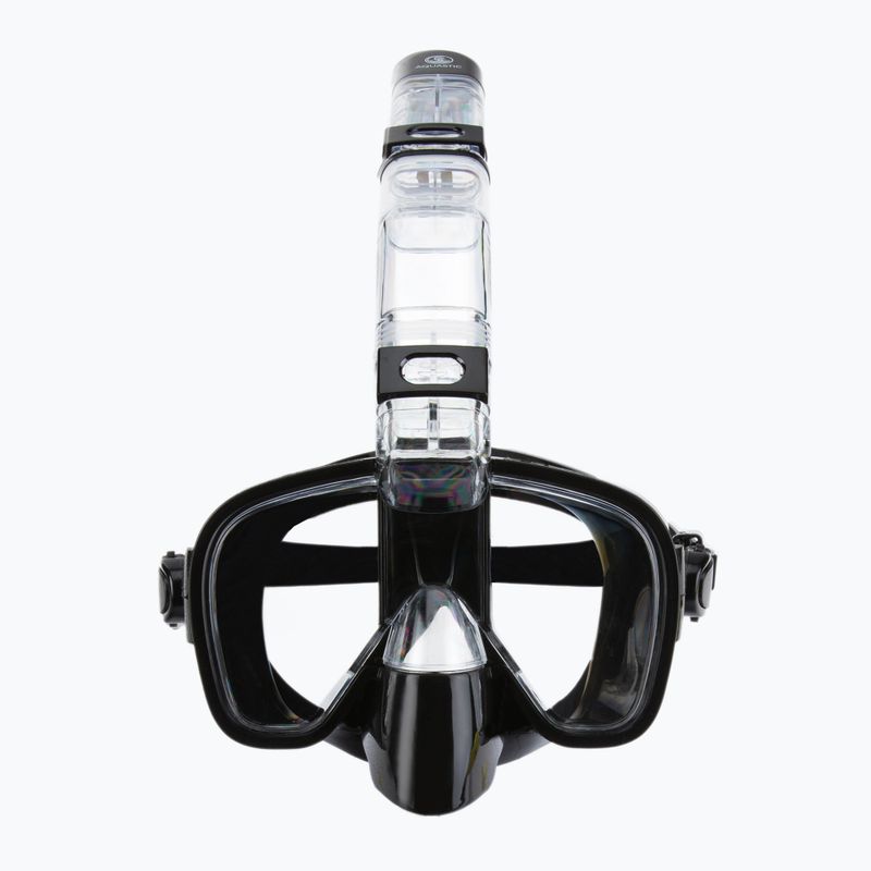 Zestaw do snorkelingu AQUASTIC SMFK-01LC czarny 13