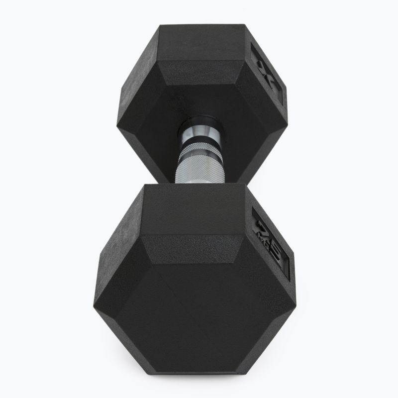 Hantel ogumowany XTREXO Hex 7.5 kg 6