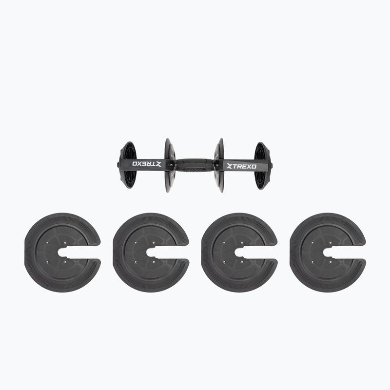 Hantel regulowany XTREXO Nowa generacja TXO-B4W002 24 kg czarny 11