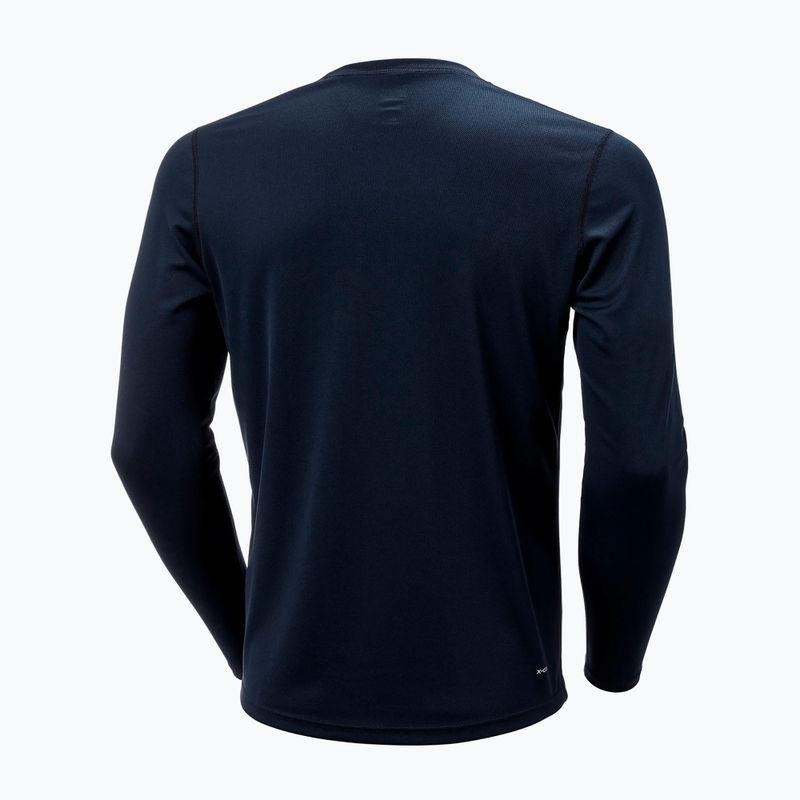 Longsleeve trekkingowy męski Helly Hansen HH Tech Crew navy 4