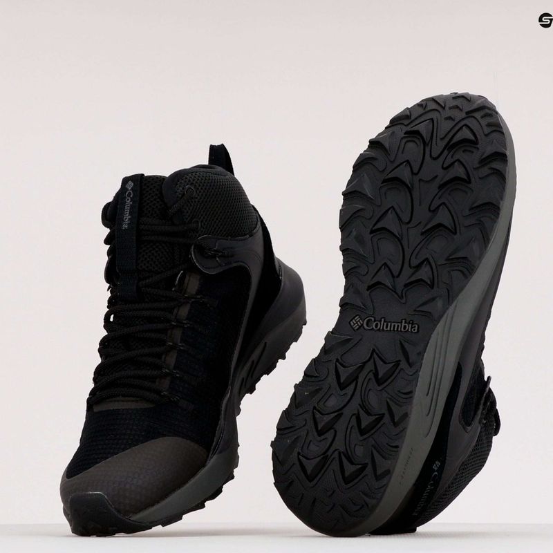 Buty trekkingowe męskie Columbia Trailstorm Mid Wp black/dark grey 9