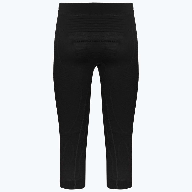 Spodnie termoaktywne męskie X-Bionic 3/4 Apani 4.0 Merino black/black 2