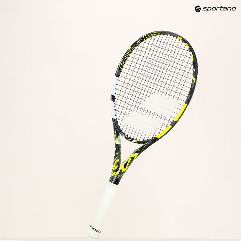 Rakieta tenisowa dziecięca Babolat Pure Aero Junior 26 grey/yellow/white 8