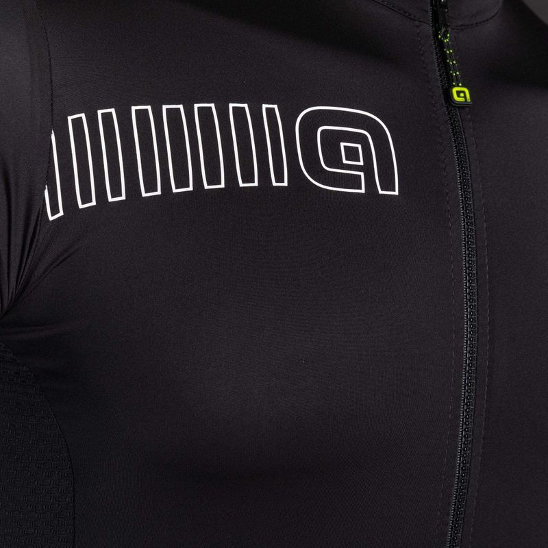 Koszulka rowerowa męska Alé Color Block black 8