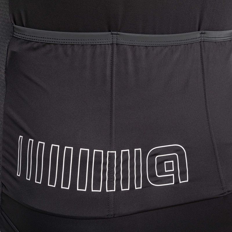 Koszulka rowerowa męska Alé Color Block black 9