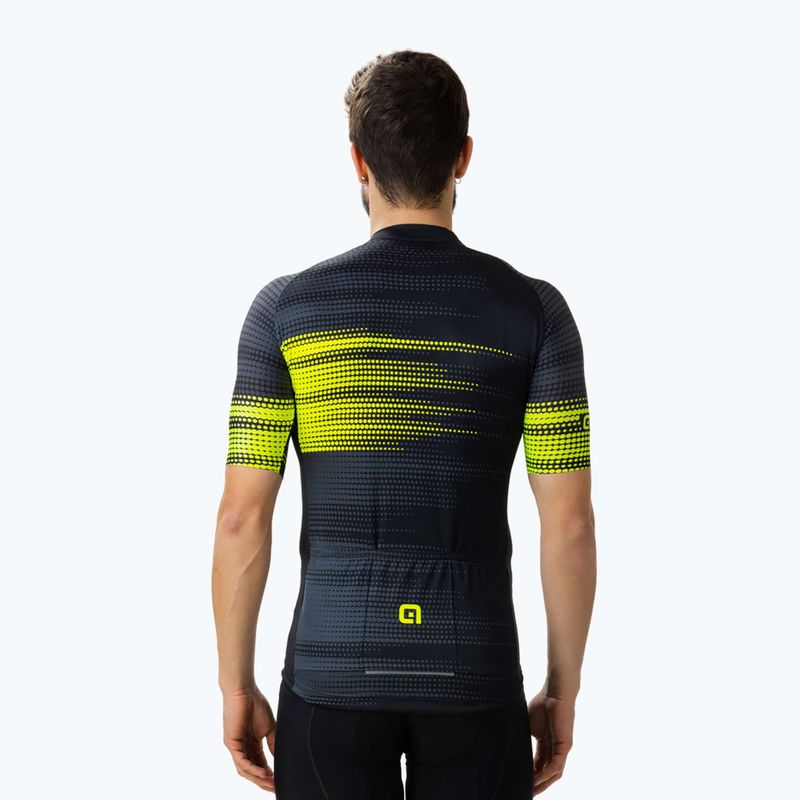Koszulka rowerowa męska Alé Turbo black 2