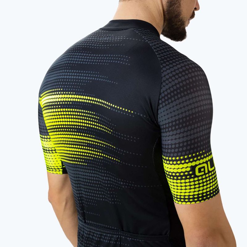 Koszulka rowerowa męska Alé Turbo black 4