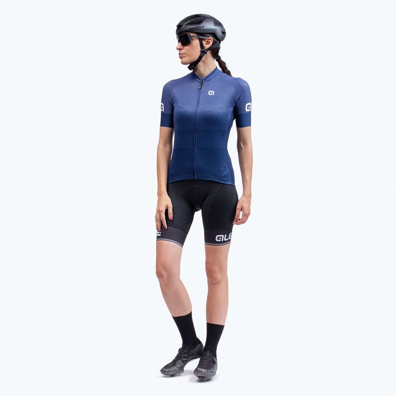Koszulka rowerowa damska Alé Level blue 2