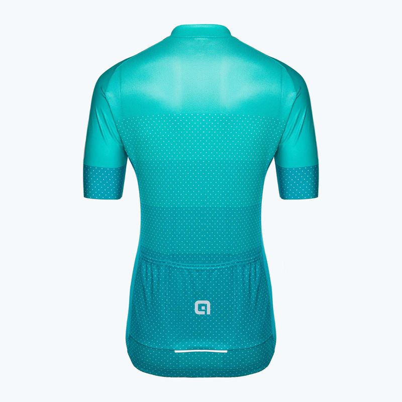 Koszulka rowerowa damska Alé Level turquoise 8