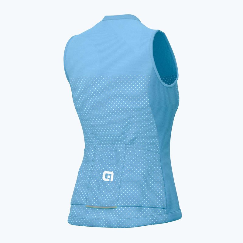 Koszulka rowerowy damska Alé Level turquoise 8