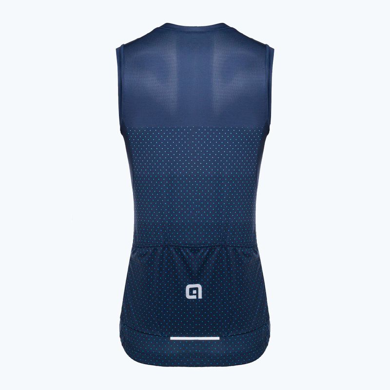 Koszulka rowerowy damska Alé Level blue 8