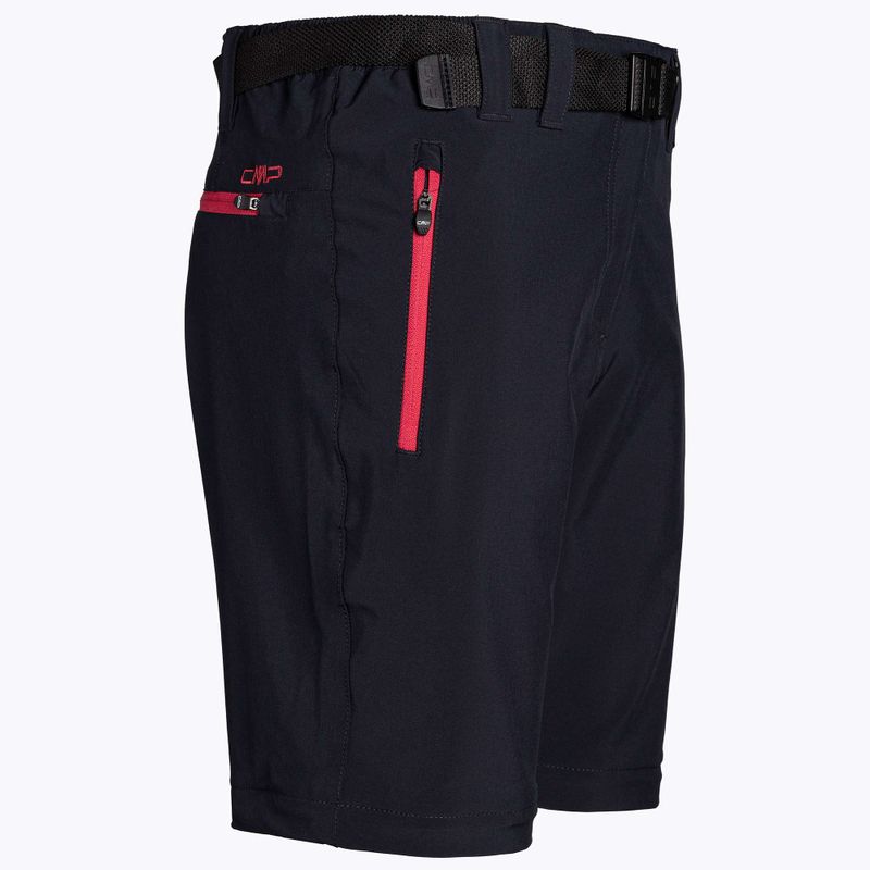 Spodnie trekkingowe damskie CMP 3T51446 Zip Off antracite/fragola 3