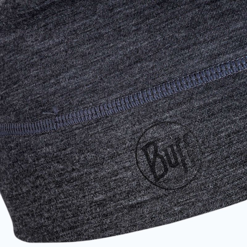 Czapka zimowa BUFF Lightweight Merino Wool solid grey 3