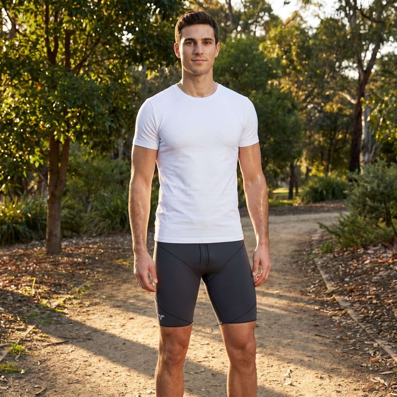 Spodenki do biegania męskie Joma R-Trail Nature Short Tights anthracite 8