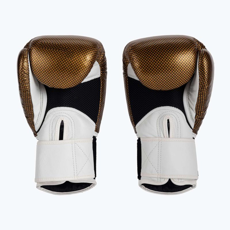 Rękawice bokserskie Top King Muay Thai Empower white/gold 3
