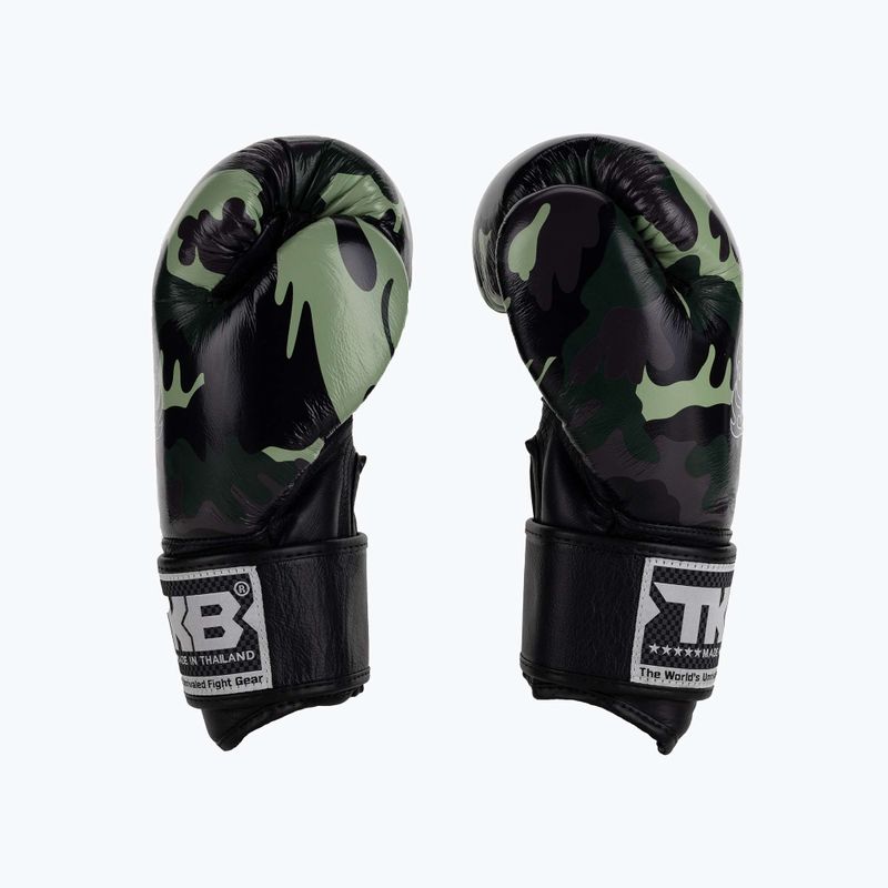 Rękawice bokserskie Top King Muay Thai Empower green 4