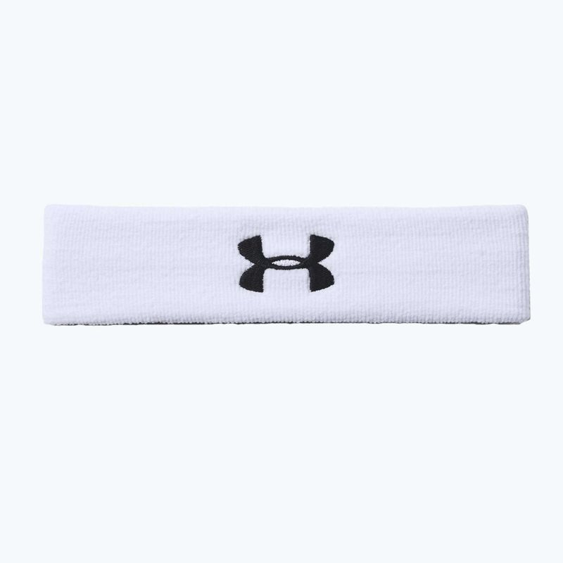Frotka na głowę męska Under Armour Performance Headband white/black