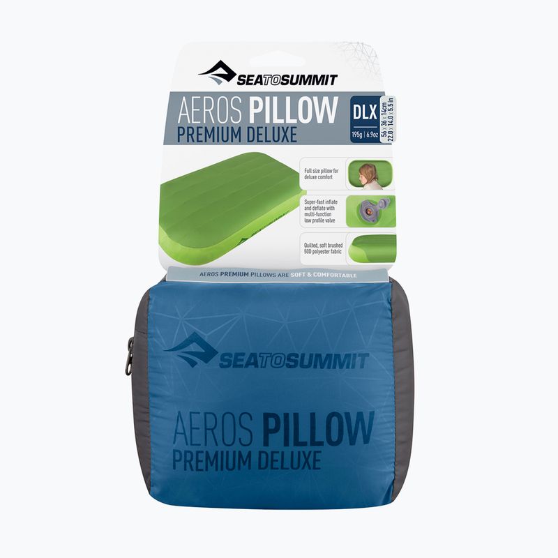 Poduszka turystyczna Sea to Summit Aeros Premium Deluxe navy blue 6