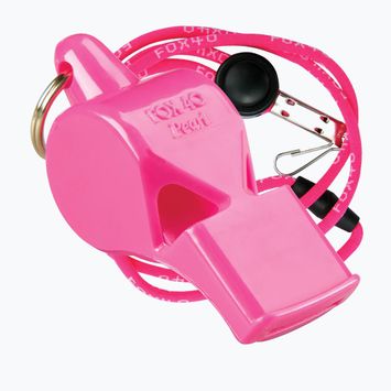 Gwizdek ze sznurkiem Fox 40 Pearl Safety pink