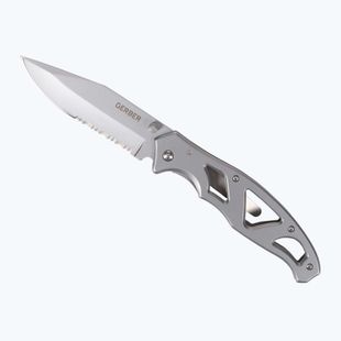 Nóż turystyczny Gerber Paraframe II Folder Serrated silver