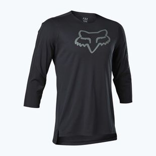 Koszulka rowerowa męska Fox Racing Flexair 3/4 Delta Jersey black