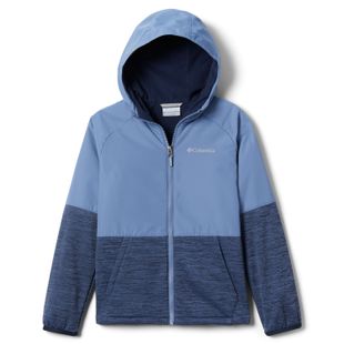 Bluza trekkingowa dziecięca Columbia Out-Shield Dry bluestone/collegiate navy heather