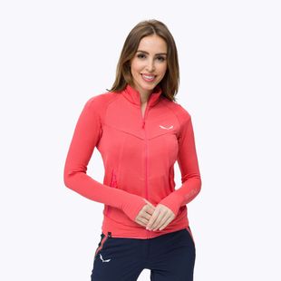 Bluza trekkingowa damska Salewa Pedroc calypso coral mel