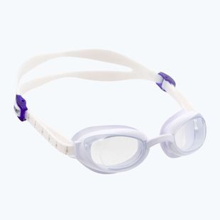 Okulary do pływania damskie Speedo Aquapure Female white/purple/clear
